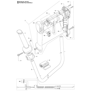 Sơ đồ Điều khiển bướm ga cho 535RJ