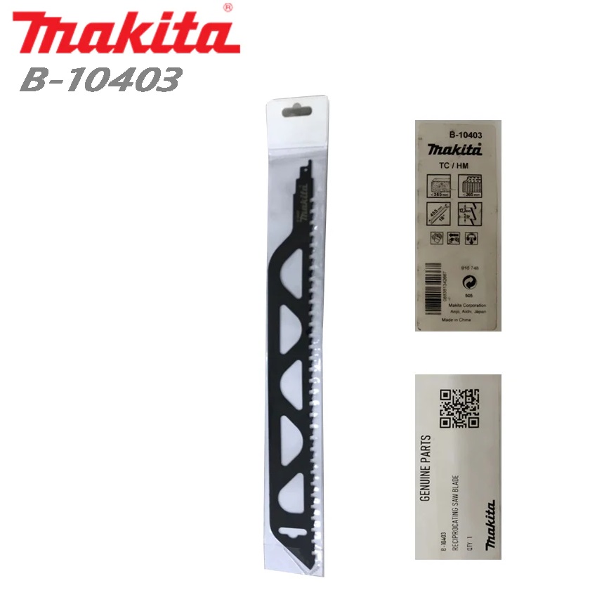 B-10403 Lưỡi Cưa Kiếm Cho Bê Tông Nhẹ Makita 455