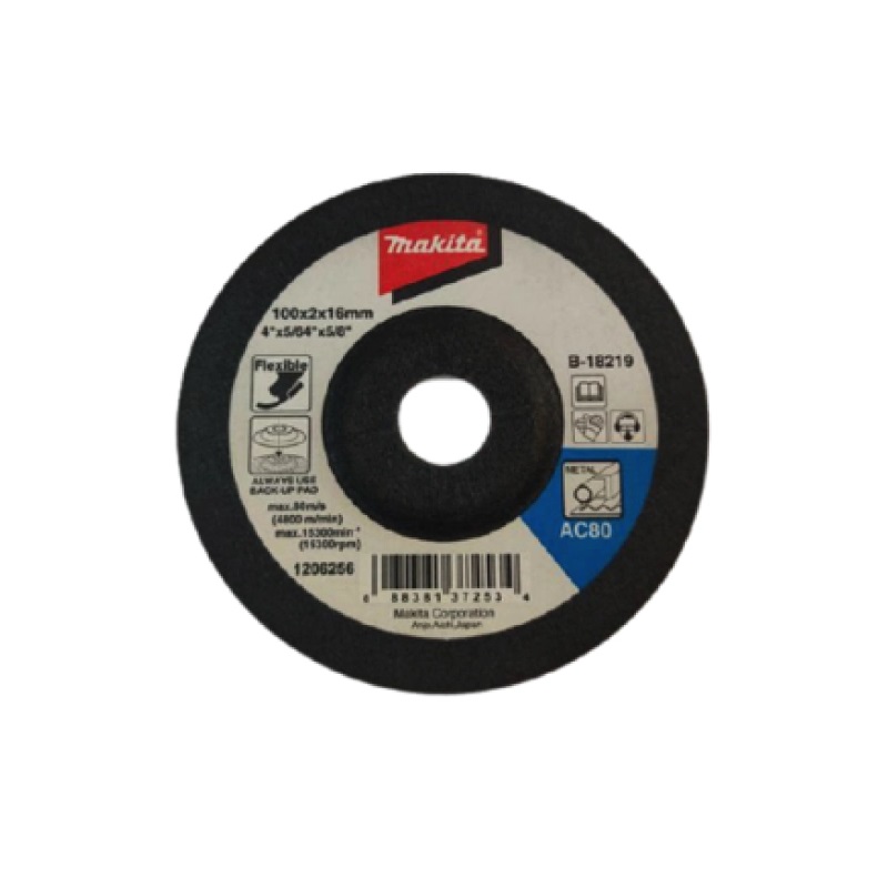 B-18219 Đá Mài 4″ (100x2x16 Mm) Ac80, 1g Đen