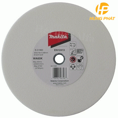 B-51960 Đá mài thô 2 Đá 205mm B-51960 2 B 51960