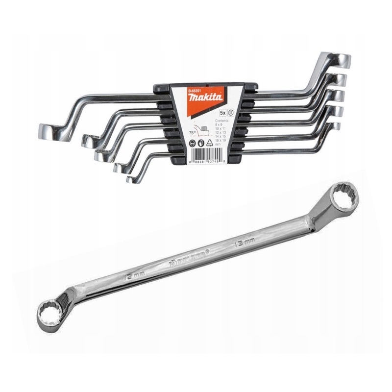 B-65551 Bộ Cờ Lê Hai Đầu Vòng 5 Cái/Bộ