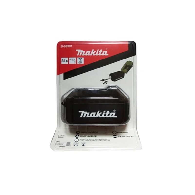 B-69901 Bộ Mũi Vít 31 Cái Kiểu Vỏ Pin