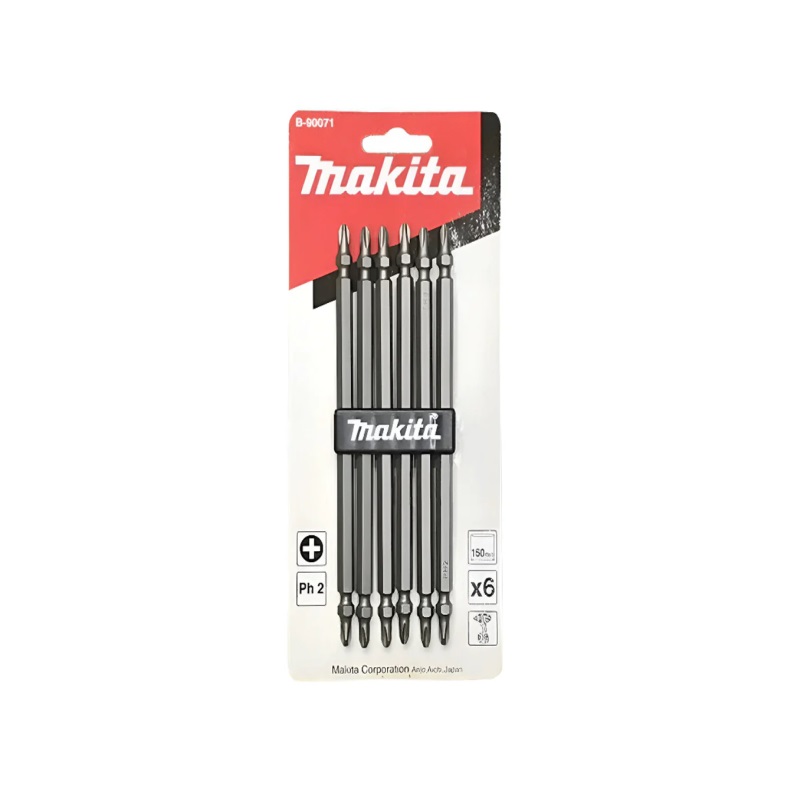 B-90071 Bộ Mũi Vít 2 Đầu Ph2 150mm( 6 Cái/Hộp)
