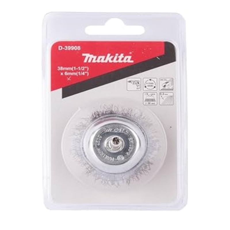 D-39908 Chổi Đánh Gỉ (dạng Trụ) 38mmx(chuôi 6mm)