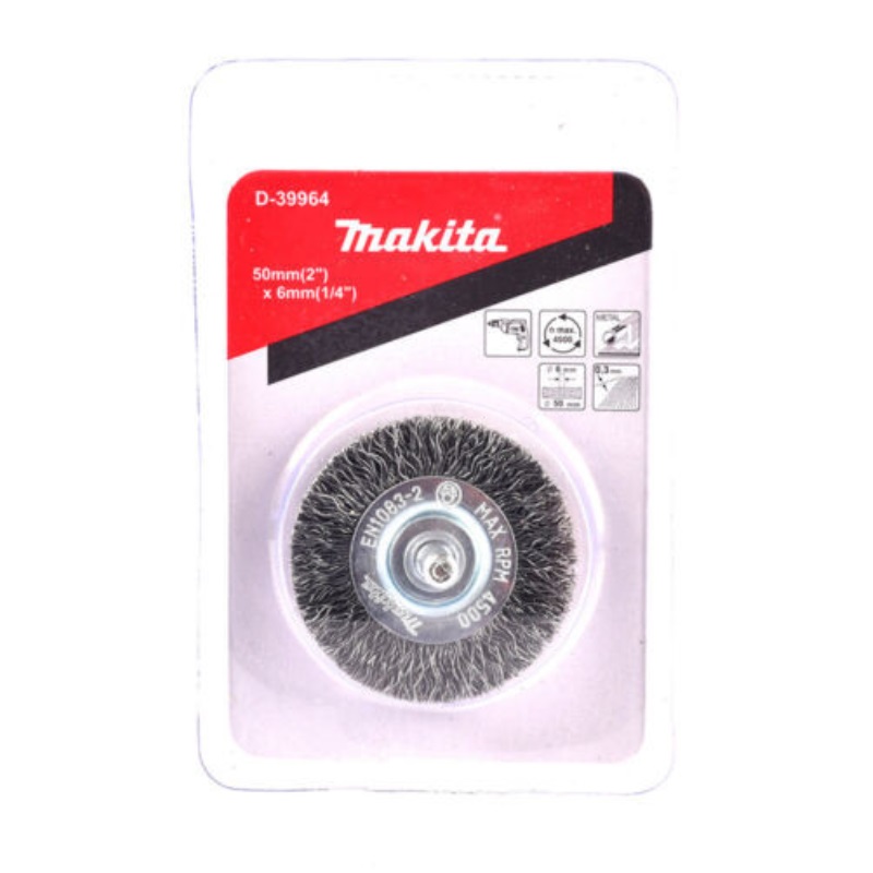 D-39964 Chổi Đánh Gỉ (dạng Tròn) 50mmx(chuôi 6mm)