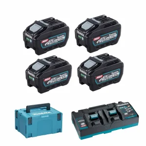 191U42-2 BỘ PIN SẠC(BL4050F*4+DC40RB+MAKPAC) MAKITA 191U42-2