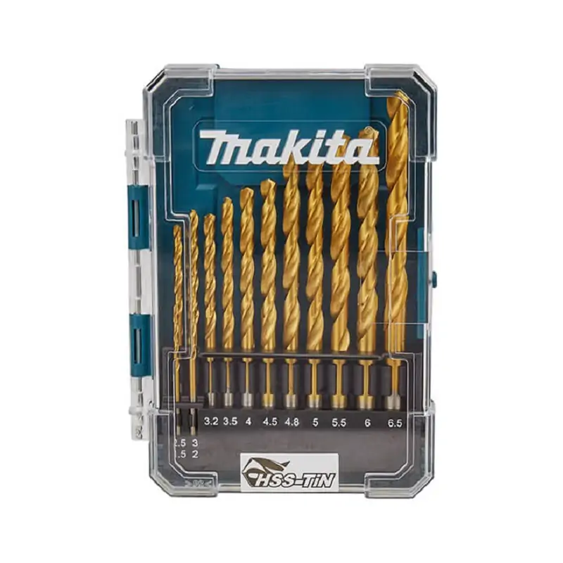 D-72855 Bộ mũi khoan kim loại Makita D-72855 (13 mũi/ bộ) 1 D-72855 Bộ mũi khoan kim loại Makita D-72855 (13 mũi/ bộ)