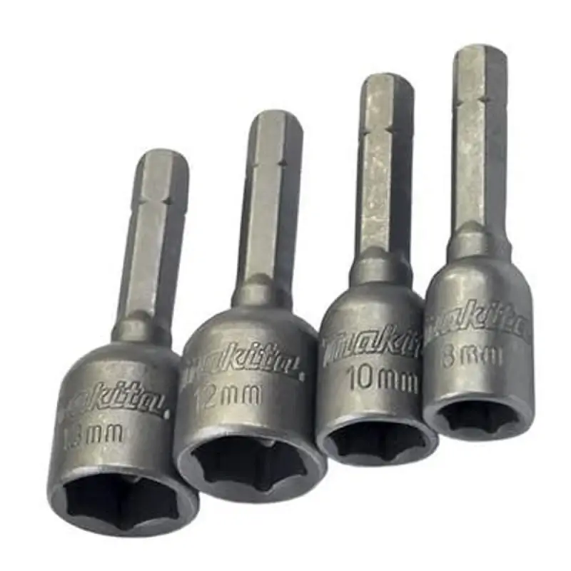 B-57554 BỘ ĐẦU TUÝP VẶN ỐC 4 CÁI MAKITA B-57554 (8,10,12,13) X 48MM