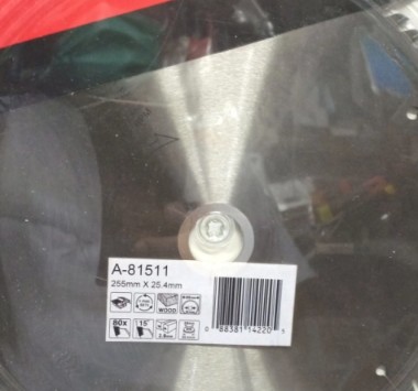 A-81511 Lưỡi Cưa Hợp Kim 255tx25.4x80t 2 a 81511luoi cua hop kim 255tx254x80t 287
