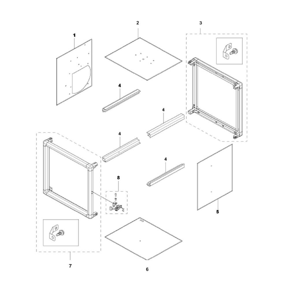 Sơ đồ Hội nhà ở Husqvarna A 1000 3 a1000 5