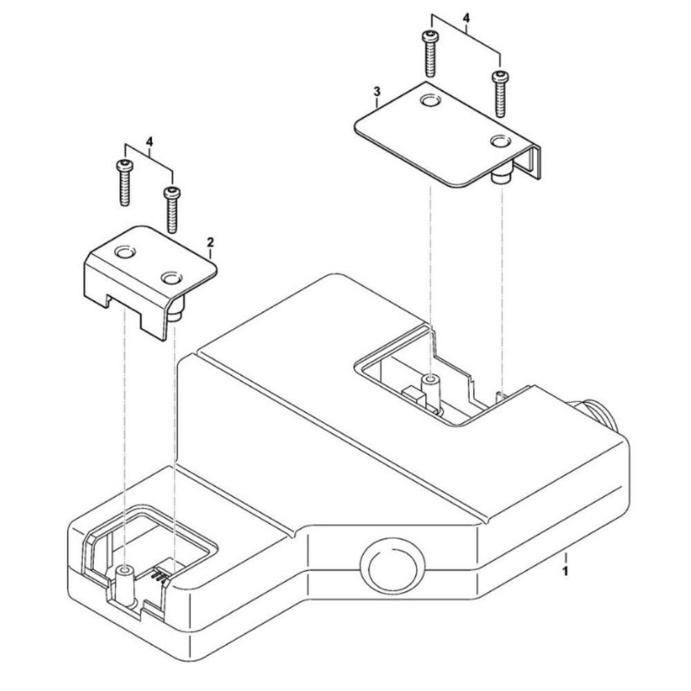 Sơ đồ Bộ điều khiển cho Stihl ASA 85 3 asa85 control unit assembly