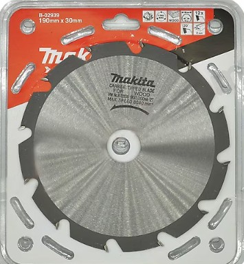 B-02939 Lưỡi Cưa Hợp Kim 190mmx30mmx12t