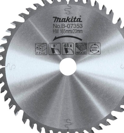 B-07353 Lưỡi Cưa Hợp Kim 165x20x48t