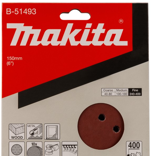 B-51493 Giấy Nhám Tròn 150mm A400 2 b 51493giay nham tron 150mm a400 524