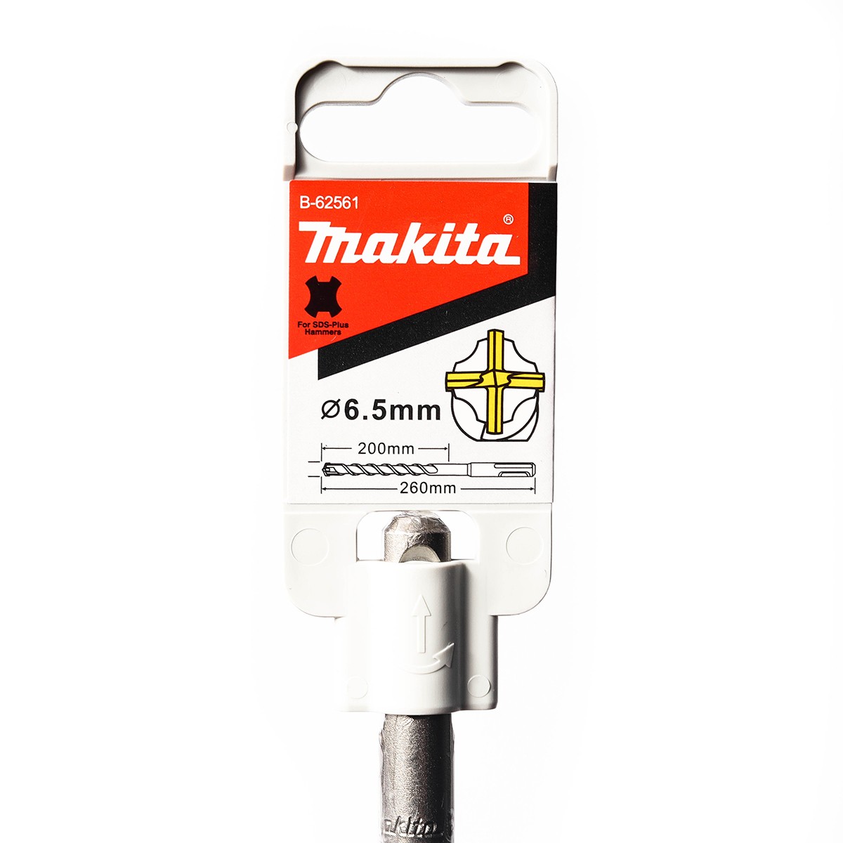 B-62561 Mũi Khoan 4 Cạnh Sds-plus 6.5x260mm