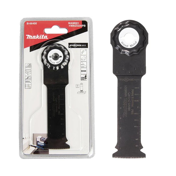 B-66400 Lưỡi Cắt Sâu 32x80mm/gỗ Và Kim Loại/starlock Max – MAM001