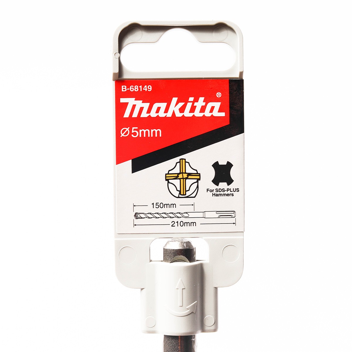 B-68149 Mũi Khoan 4 Cạnh Sds-Plus 5x210mm