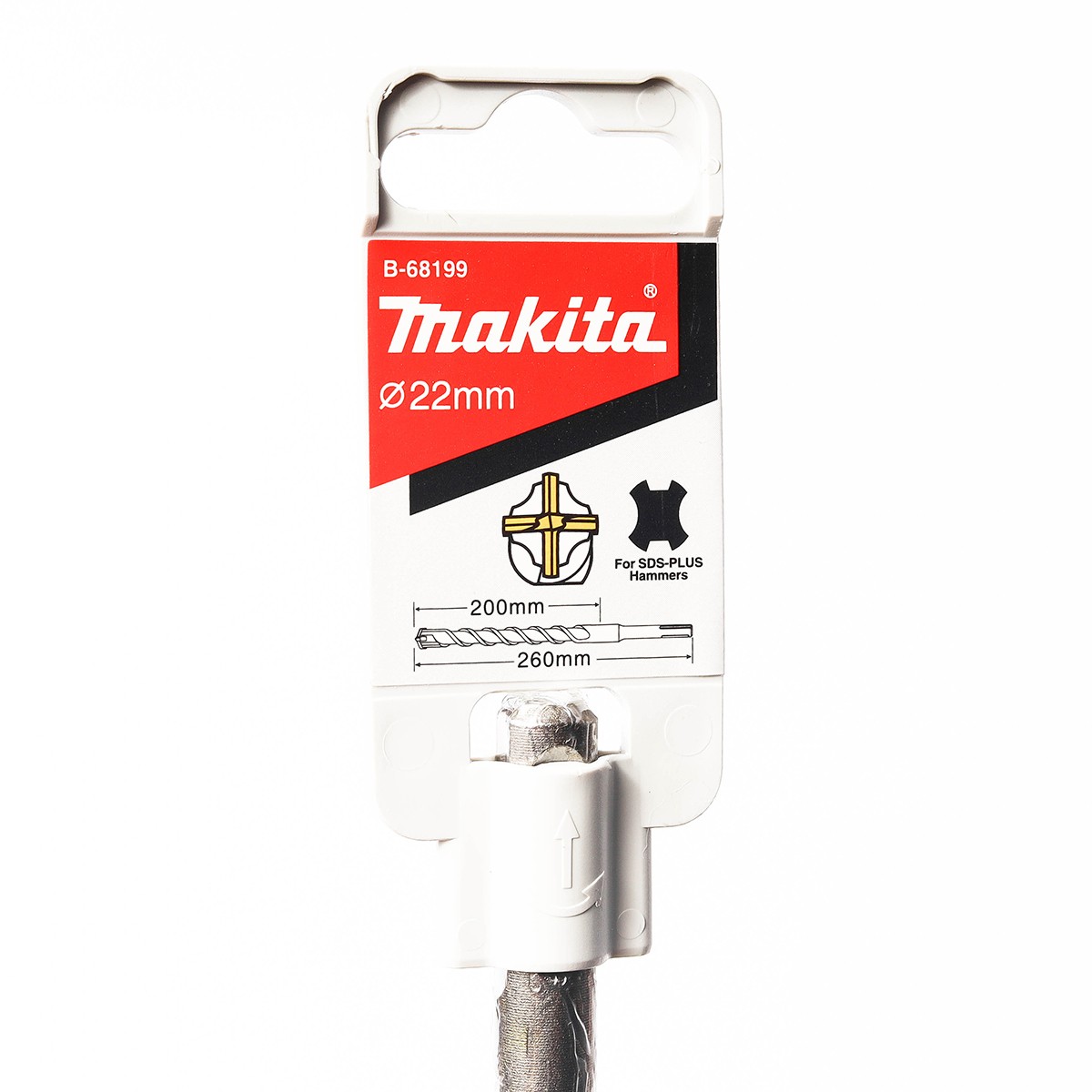 B-68199 Mũi Khoan 4 Cạnh Sds-Plus 22x260mm