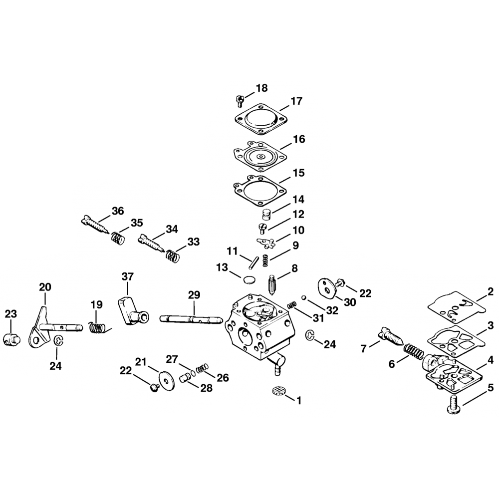 bg60 carburetor wt 38