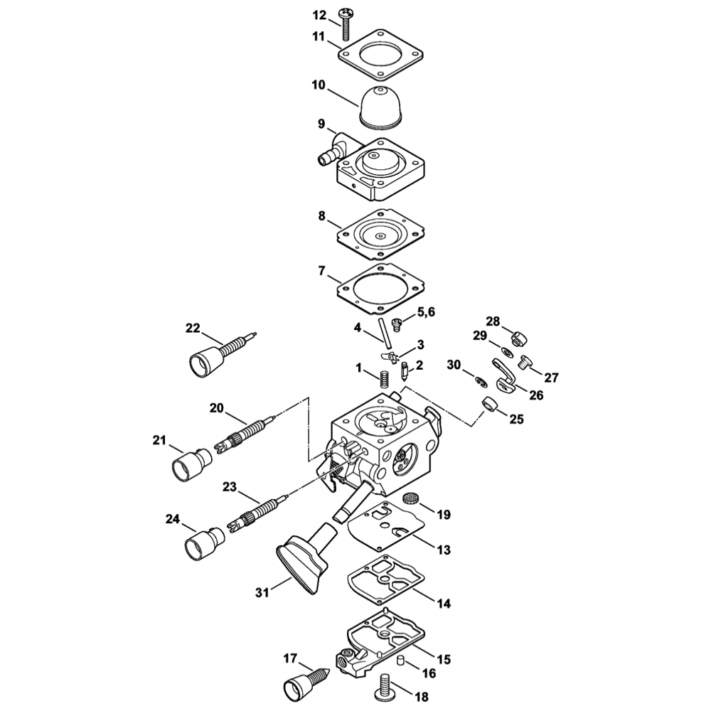 br200 carburetor c1m s219 c1m s201