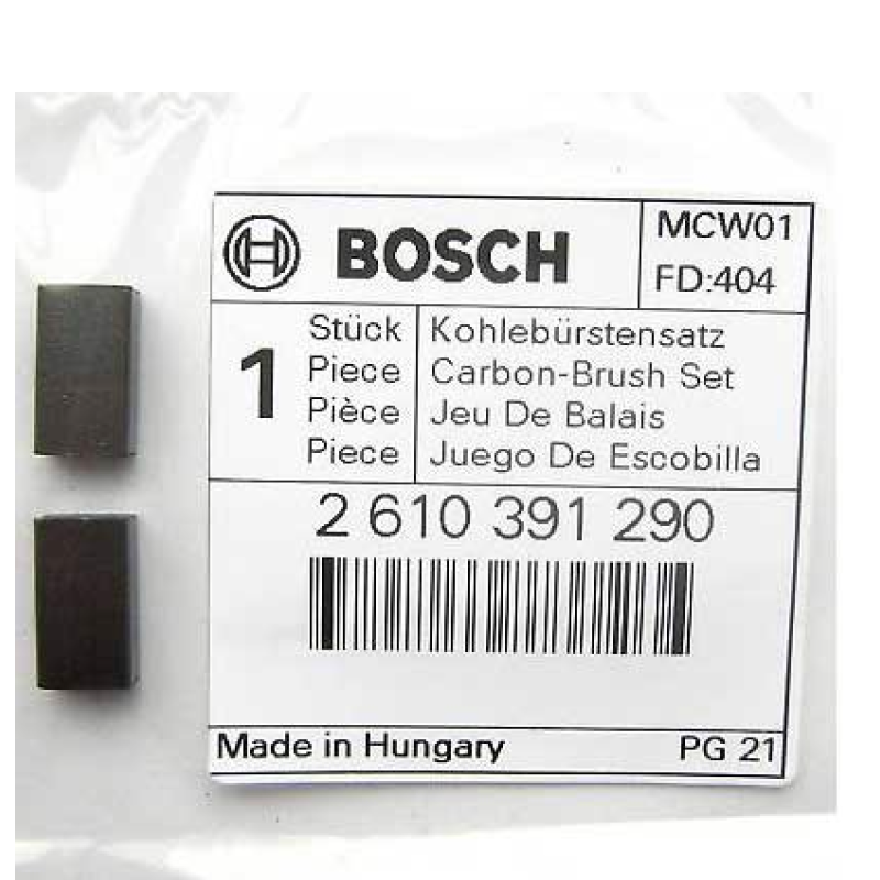 Chổi than BOSCH - GSB13RE - GSB16RE - 2610391290 3 c161