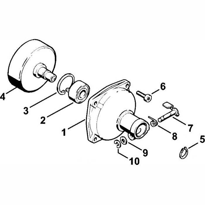 Sơ đồ Vỏ ly hợp cho Stihl FR106