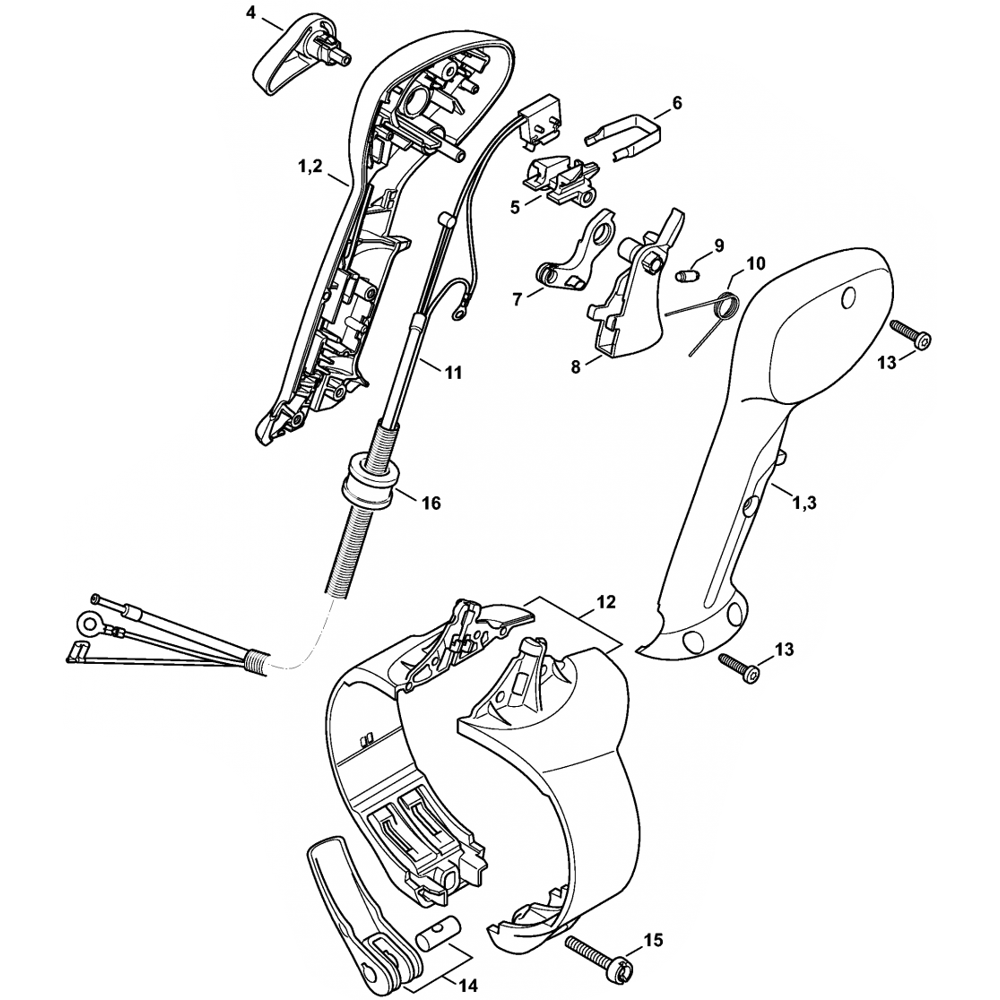 control handle br450