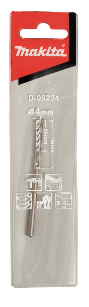 D-05234 Mũi Khoan Bê Tông Chuôi Kẹp 4×70 2 d 05234mui khoan be tong chuoi kep 4x70 490