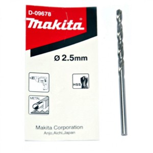 D-09678 Mũi Khoan Kim Loại Hss 2.5×57 (1 Cái)
