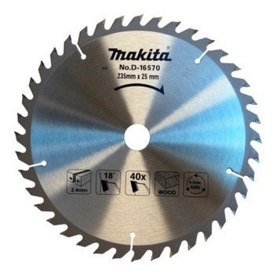 D-16570 Lưỡi Cưa Hợp Kim Cho MBR 235mmx25mmx40t 1 D-16570 Lưỡi Cưa Hợp Kim Cho MBR 235mmx25mmx40t