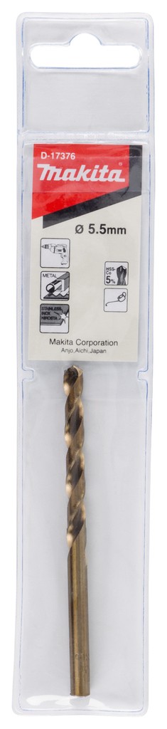 D-17376 Mũi Khoan Kim Loại Hss-Co 5.5×93(1 Cái) 3 d 17376mui khoan kim loai hss co 55x931 cai 310