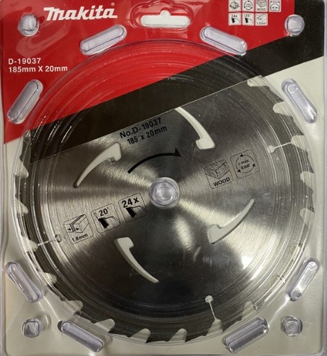 D-19037 Lưỡi Cưa Hợp Kim 185mmx20mmx24t 3 d 19037luoi cua hop kim 185mmx20mmx24t 281