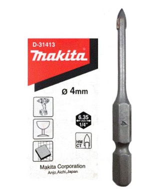 D-31413 Mũi Khoan Kính (1pcs) 4x65mm