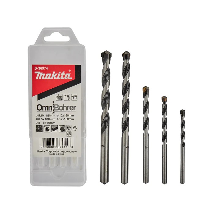 D-36974 Bộ Mũi Khoan Đa Năng Chuôi Thẳng 5 Cái/Bộ