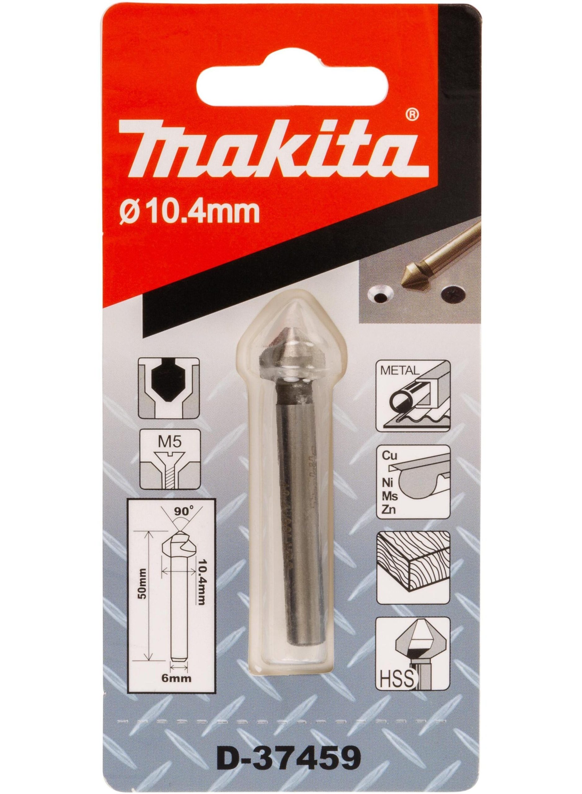 D-37459 Mũi Khoan Rộng Lỗ 10.4x50mm