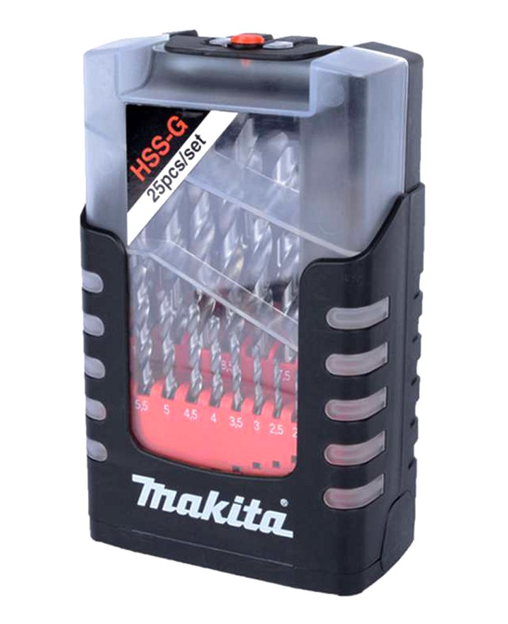 D-50457 Bộ Mũi Khoan Kim Loại HSS-G 25 Cái/Bộ 1.0-13mm 3 d 50457bo mui khoan kim loai hss g 25 caibo 10 13mm 200