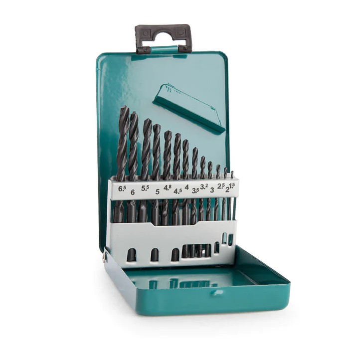 D-54075 Bộ Mũi Khoan Kim Loại HSS-G 13 Cái/Bộ 1.0-6.5mm 1 D-54075 Bộ Mũi Khoan Kim Loại HSS-G 13 Cái/Bộ 1.0-6.5mm