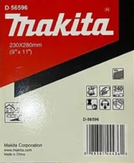 D-56596 Giấy Chà Nhám Cho Vữa 230x280mm 50 Cái/Bộ (Cỡ Hạt 240) 3 d 56596giay cha nham cho vua 230x280mm 50 cai 132