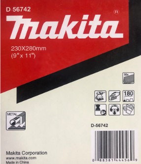 D-56742 Giấy Chà Nhám Cho Kim Loại 50Cái/Bộ (Cỡ Hạt 180) 3 d 56742giay cha nham cho kim loai 50cai 8