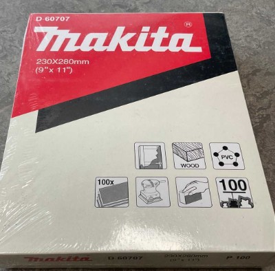 D-60707 Giấy Chà Nhám Cho Sơn 230x280mm 100 Cái/Hộp (Cỡ Hạt 100) 2 d 60707giay cha nham cho son 230x280mm 100 cai 78