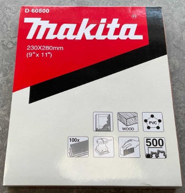 D-60800 Giấy Chà Nhám Cho Sơn 230x280mm 100 Cái/Hộp (Cỡ Hạt 500) 2 d 60800giay cha nham cho son 230x280mm 100 cai 711