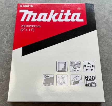 D-60816 Giấy Chà Nhám Cho Sơn 230x280mm 100 Cái/Hộp (Cỡ Hạt 600) 2 d 60816giay cha nham cho son 230x280mm 100 cai 681