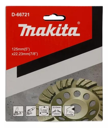 D-66721 Lưỡi Bào Bê Tông Mịn(125mmx22.23mm)