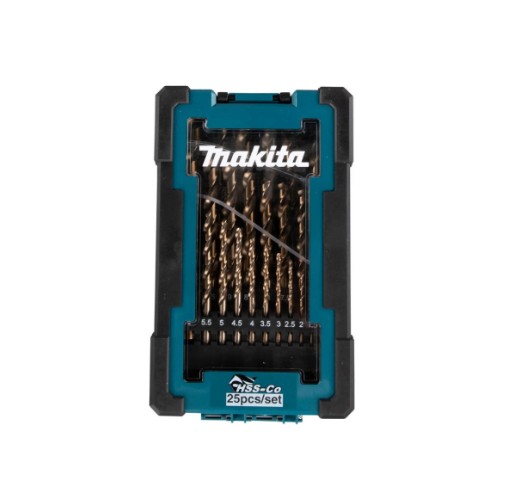D-67577 Bộ Mũi Khoan Kim Loại HSS-Co 25 Cái/Bộ 3 d 67577bo mui khoan kim loai hss co 25 caibo 649