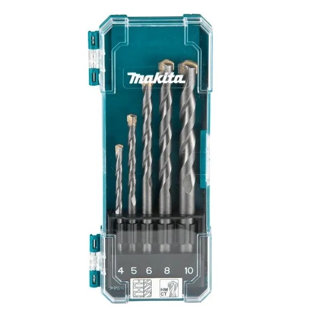 D-72877 Mũi Khoan T.C.T Chuôi Thẳng (5 Cái/Bộ) 1 D-72877 Mũi Khoan T.C.T Chuôi Thẳng (5 Cái/Bộ)