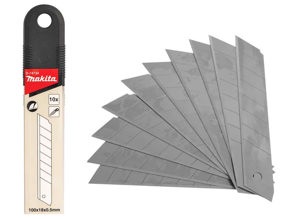 D-74734 Lưỡi Dao Rọc Giấy 100x18x5mm 10 Cái 2 d 74734luoi dao roc giay 100x18x5mm 10 cai 658