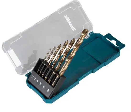 D-75758 Bộ Mũi Khoan Kim Loại HSS-Co 6Pcs 3 d 75758bo mui khoan kim loai hss co 6pcs 879