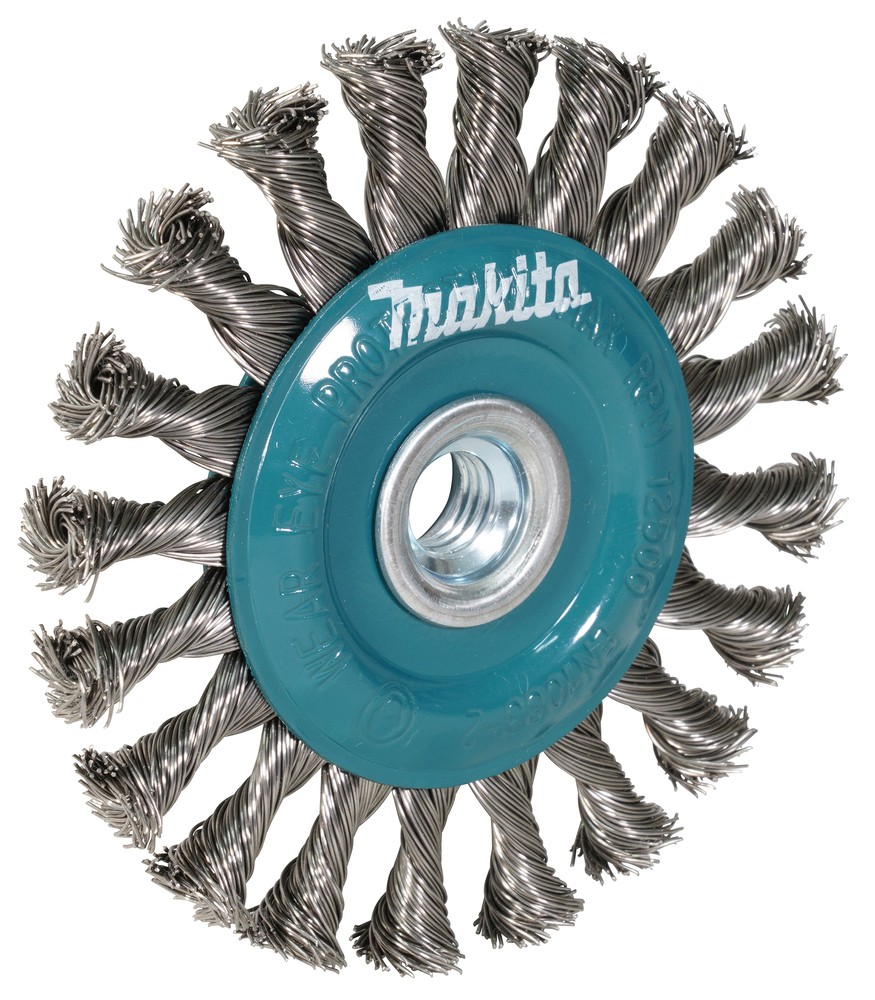 D-77534 Chổi Kim Loại Dạng Xoắn 115mm X M14-2