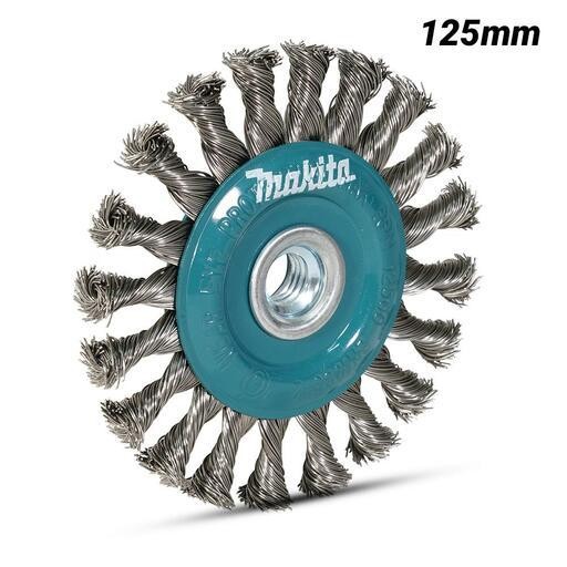 D-77540 Chổi Kim Loại Dạng Xoắn 125mm X M14-2