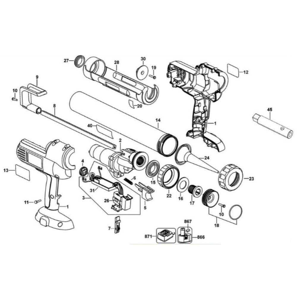 Sơ đồ Xịt Lance cho Stihl RE830W